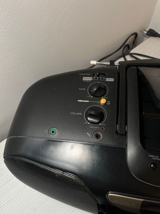 Radiocaset Sony CFD-112 Negro