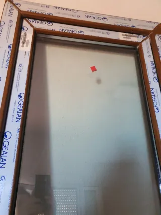 Puerta PVC nueva color roble dorado