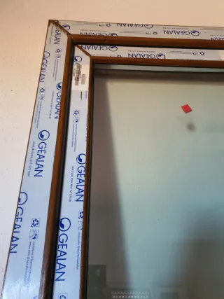 Puerta PVC nueva color roble dorado