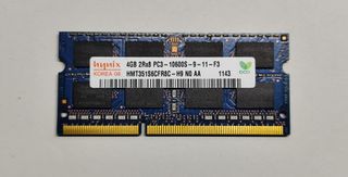 Hynix 4GB DDR3 1066MHz SO-DIMM HMT351S6CFR8C