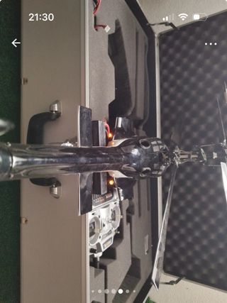 Helicóptero RC Profesional con Maleta