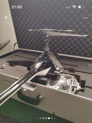 Helicóptero RC Profesional con Maleta