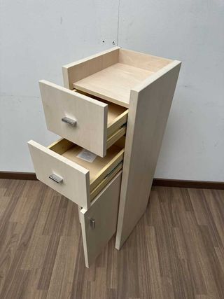 MUEBLE COLUMNA COLOR MADERA 110CM