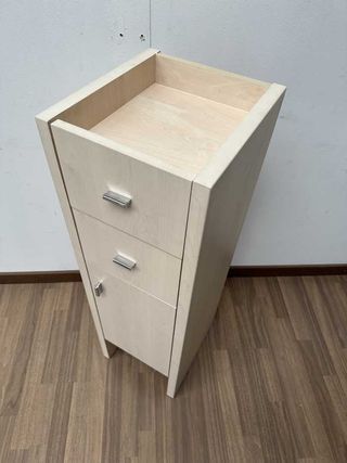 MUEBLE COLUMNA COLOR MADERA 110CM