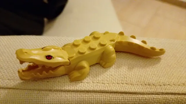 Cocodrilo LEGO Amarillo tierra