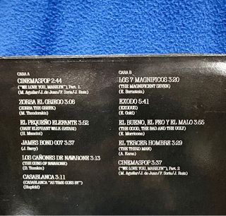 Lp Cinemaspop - Banda Sonora