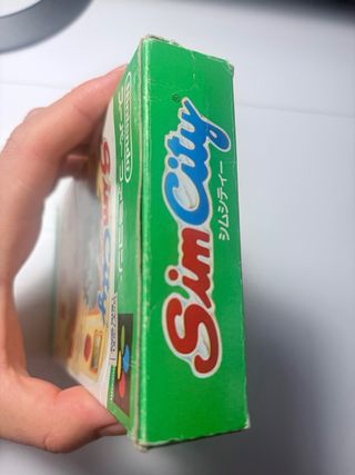 Sim City Super Famicom Nintendo