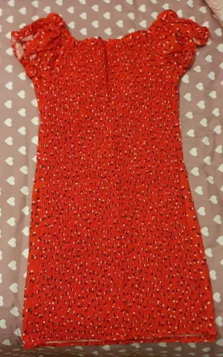 Vestito rosso corto