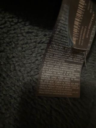 Chaqueta bomber negra forrada talla M