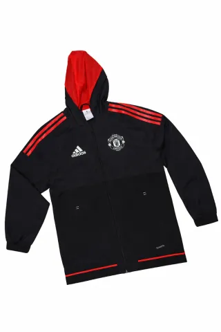 Chaqueta Adidas Manchester United Negra Roja