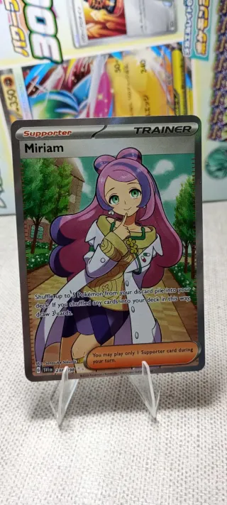 Carta Pokémon Miriam Supporter Trainer