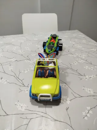 Playmobil Coche con remolque y Kayak 70436