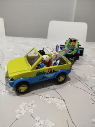 Playmobil Coche con remolque y Kayak 70436