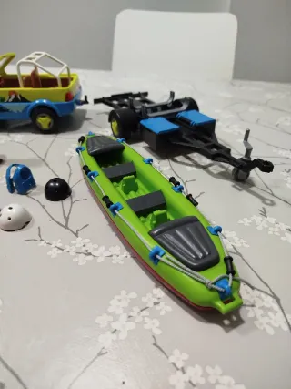 Playmobil Coche con remolque y Kayak 70436