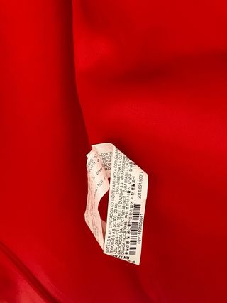 Blazer Zara Rojo Mujer