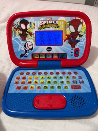 Ordenador VTech Spiderman Rojo y Azul