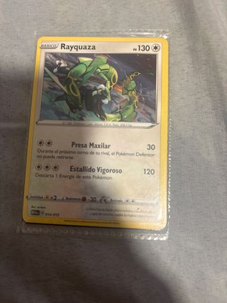 Carta Pokémon Rayquaza Básico 130 HP