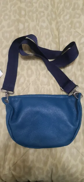 Marsupio in pelle Ottanio con tracolla