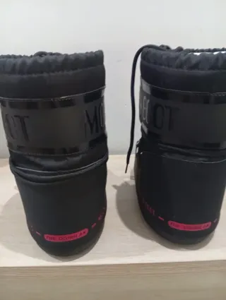 Botas de Nieve tipo Moon Boot Negras