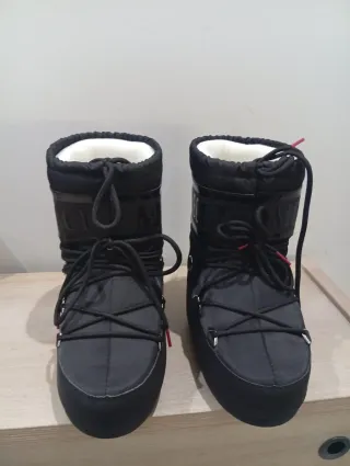 Botas de Nieve tipo Moon Boot Negras