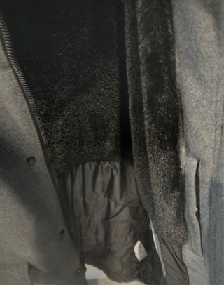 Abrigo largo Zara con forro Talla M