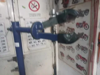 Soporte Reparación Bicicleta Azul