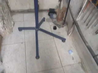 Soporte Reparación Bicicleta Azul