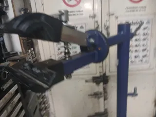 Soporte Reparación Bicicleta Azul