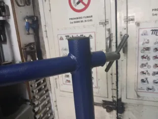 Soporte Reparación Bicicleta Azul
