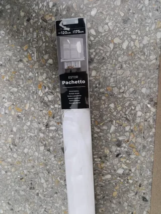 Estor blanco 120x175cm