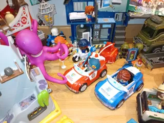 Lote Piny Pon: Comisaría, Barco Pirata y extras