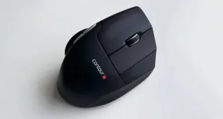 Unimouse Contour Ratón Ergonómico Negro