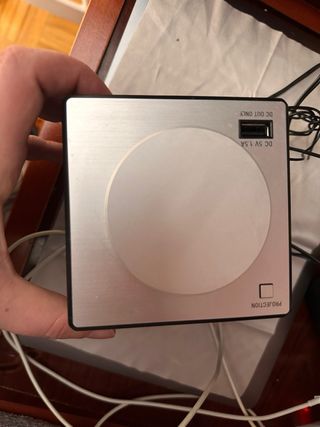 Radio Despertador Sony Negro