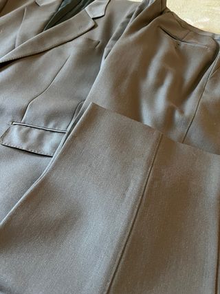 Traje Favio Inghirami verde