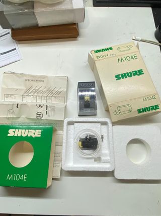 Shure M104E Set Completo + 2 Puntine Originali