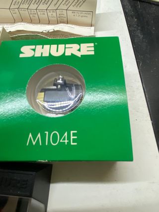 Shure M104E Set Completo + 2 Puntine Originali