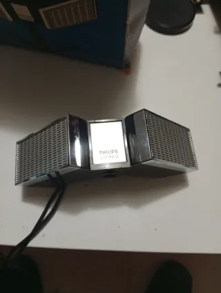 Micrófono Estéreo Philips Vintage
