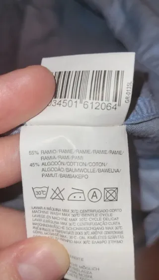 Camisa hombre, talla xxl