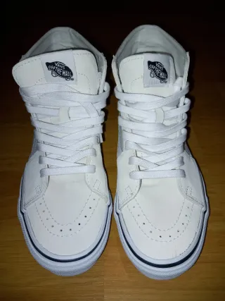 Playeros Vans Bota Beige/Blanco