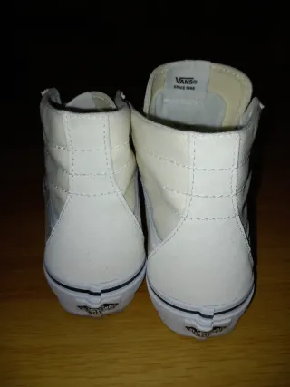 Playeros Vans Bota Beige/Blanco