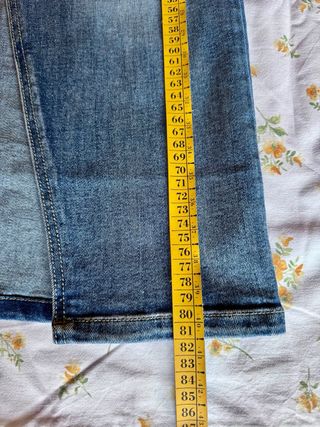 Gonna lunga in denim blu