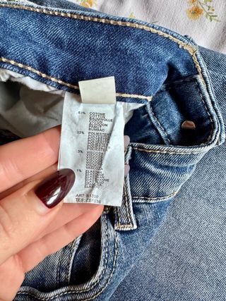 Gonna lunga in denim blu