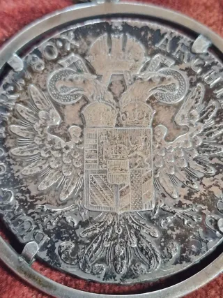 Tallero Argento Maria Teresa Restrike