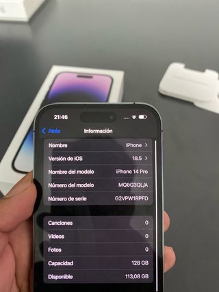 iPhone 14 Pro Morado