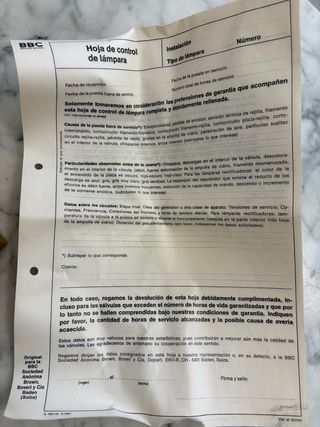 BBC T1000-1 Vacuum Tube Triode RF Power Tube 1kw