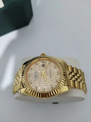 Reloj Exactime Dorado