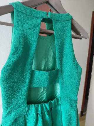 Vestido Zara verde