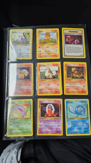 Cambio cartas de pokemon