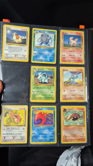Cambio cartas de pokemon