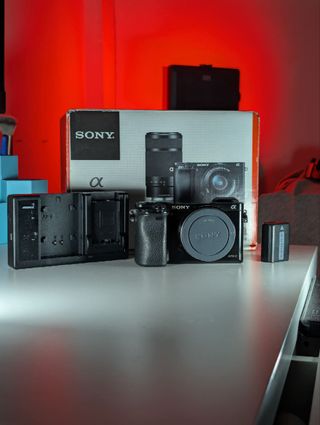 Cámara Sony Alpha A6000 Negra